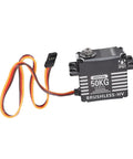 Bad Boy Brushless Digital Servo Featuring Legit Rock Solid Metal Gears And Knockout Torsion Power crafted for demanding RC steering applications with waterproof IP67 rating.