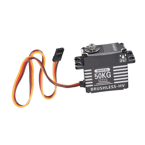 Bad Boy Brushless Digital Servo Featuring Legit Rock Solid Metal Gears And Knockout Torsion Power crafted for demanding RC steering applications with waterproof IP67 rating.