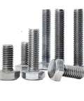 10 Piece Pure Titanium TA2 GR2 Metric Hex Socket Cap Screws M12X140 in various sizes, corrosion proof, heavy duty bolts.