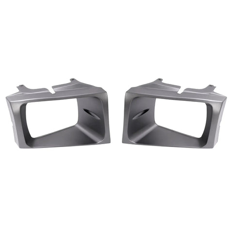 Pair Headlight Bezel Cover For 1999 2004 Ford F Series Super Duty F250 F350 F450 F550 Driver And Passenger Side Replacement Trim