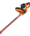 Electric Hedge Trimmer With Corded Power, 4.8 Amp, 24 Inch Dual Action Laser Blade for Quick Branch Cutting, shrubs and bushes