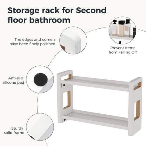 Multi Purpose Bathroom Counter Organizer For Vanities And Kitchen Storage Sleek Perfume Holder Display Rack That Helps You Ditch The Mess And Keep Your Surface Clutter Free And Dope All Year Round