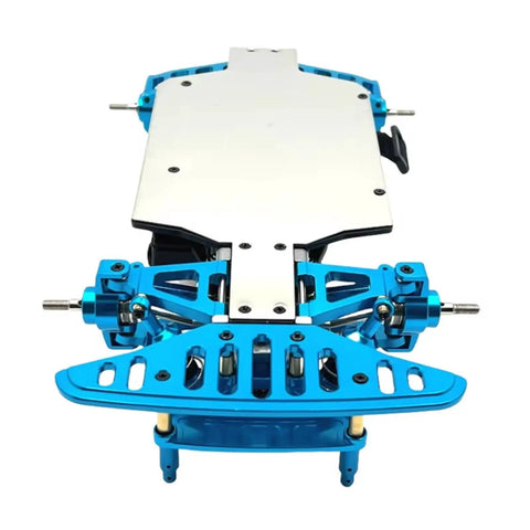 Beefed Up Stainless Steel RC Frame Chassis Skid Plate Upgrade For One Four Scale MJX Models 14301 14302 14303 14304