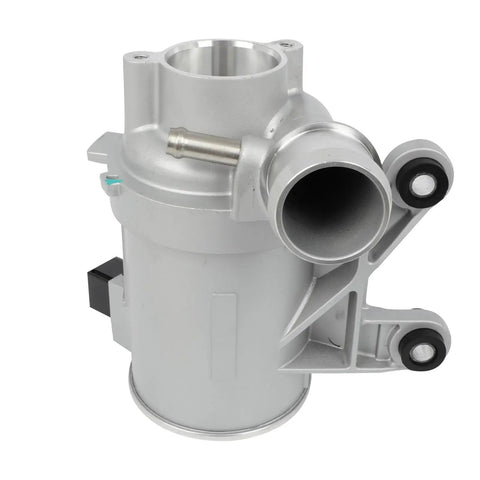 Built Tough Electric Water Pump Original Quality Replacement For Mercedes Benz C E Series Engine Cooling, silver aluminum, bolt-in design.