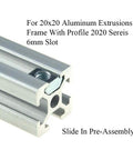 M5 sliding T nuts for 20 series extrusions in 6mm slot