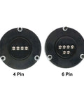 4-pin and 6-pin pulse interface options for Pulser Handwheel For CNC Machines, 12V To 24V Power, 60mm Or 80mm Rotary Encoder