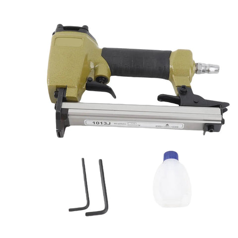 High-Octane Pneumatic Air Nailer With Boss Level 100 Nail Capacity And Swift Touch Control For Carpentry Woodworking Hacks.