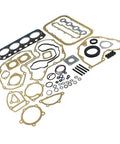 High Performance Full Head Gasket Set For S4L S4L2 Engines Fits MM35T MM40CR MM40T Excavator And Loader Complete Engine Seals laid out showing various gaskets and seals.