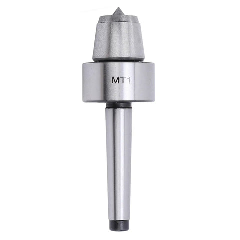 Super Tough MT1 Live Center For Wood And Metalworking Lathes Boasting Dead Silent Bearings and Solid Steel Tailstock Cup