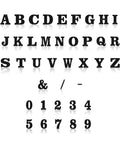 3 Inch Black Metal House Numbers And Letters With Nail Kit For Garden Door Mailbox Decor Easy To Install Modern Address Numbers For Homes