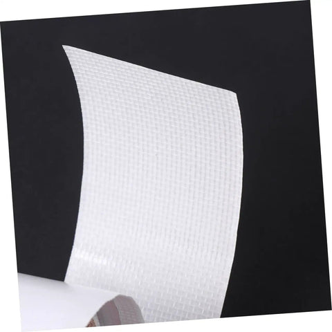 Heavy Duty Window Screen Repair Tape For Quick Fixes No Fuss Weatherproof Mesh Mending Tape For Indoor Outdoor Use Cold And Heat Resistant Waterproof Seal 1 Roll White close-up