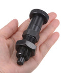 Heavy Duty Built Tough Setup Rock Solid Hold Push Fit Ball Nose Spring Plunger M20x1.5 Thread 10mm Pin Carbon Steel in hand