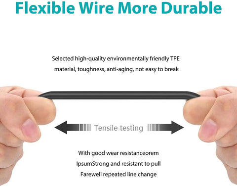 Flexible wire durability test for AC Adapter For Simmons Titan 50 Drum Module Charger Power Supply Cord Mains PSU Rock Solid Replacement.