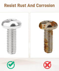 Comparison of rust-resistant Armrest Screws For Zody Office Chair Replacement Hardware M6 16mm Size Pair Durable Alloy Steel Grade 12.9.