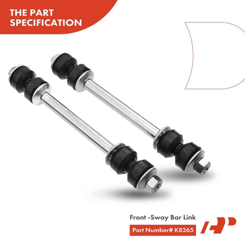 11 Piece Suspension Kit With Sway Bar Link Lower Ball Joint And Idler Arm For Chevy Silverado 1500 1999 2006 4WD And GMC Sierra 1500 1999 2006 4WD Plus Sierra 1500 Classic 2007 4WD Heavy Duty Truck Ready front sway bar link pair