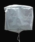 Hella Weatherproof EV Charger Station Protector Box Crafted From Heavy Duty Oxford Cloth Shields Against Rain Sun UV And Snow While Offering Smooth Outdoor Setup For Reliable Daily Use, grey cover design.
