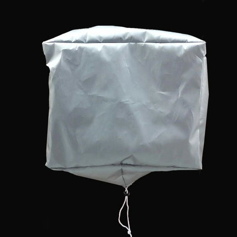 Hella Weatherproof EV Charger Station Protector Box Crafted From Heavy Duty Oxford Cloth Shields Against Rain Sun UV And Snow While Offering Smooth Outdoor Setup For Reliable Daily Use, grey cover design.