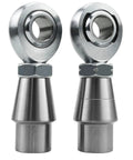 Heavy Duty 5/8 Inch Heim Joints Rod End Kit Built Damn Tough With Hard Chrome Plated Chromoly Steel close-up view.