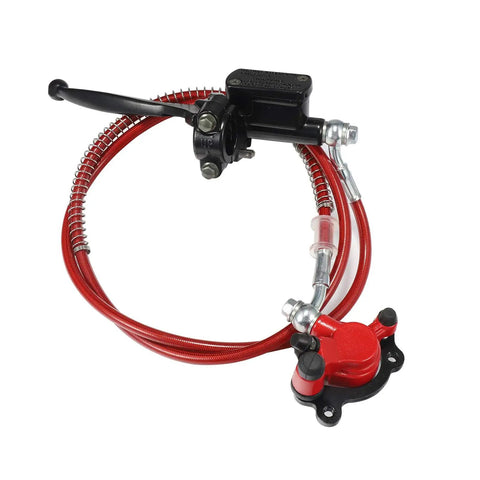 Hydraulic Brake System Kit With 50 Inch Hose For Baja Doodle Bug DB30R Mini Bike 212cc And 79cc 97cc 100cc Go Karts