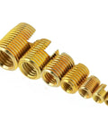 Top Tier 50 Pc Slotted Carbon Steel Thread Tap And Die Kit For Self Tapping Screws Heavy Duty Bolt Repair Tool Great For Cars Trucks And Home Gear brass threaded inserts in mixed sizes
