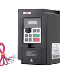 Beefy 1.5KW 2HP 110V AC VFD Converter Single To 3 Phase Inverter For CNC Spindle Motor Speed Controller with cables