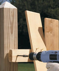 4 Inch Timber Framing Nails 250 Count Pro Grade Heavy Duty ACQ Safe And Corrosion Resistant Tapered Head in deck building