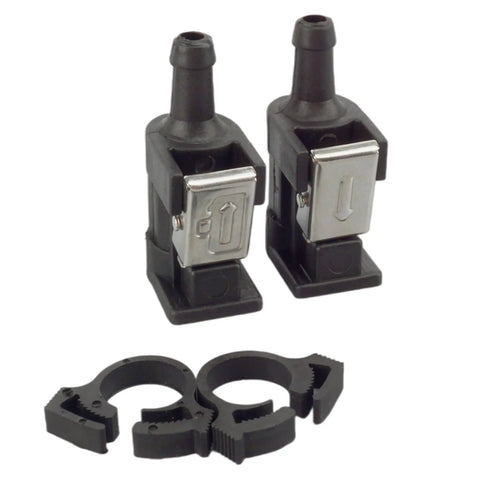 Fuel Line Tank Hose Connectors For Yamaha Outboard Motors 2-Stroke And 4-Stroke Replacement Components Fits 9.9-150 HP