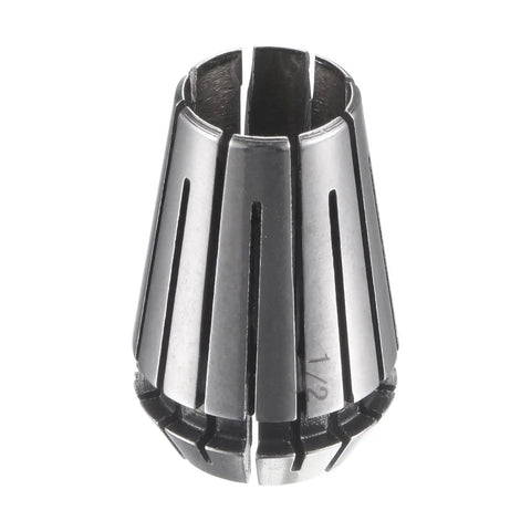 Front view of ER20 Spring Collet Half Inch Chuck For CNC Engraving Lathe And Milling Machines, made from 40Cr high strength steel.