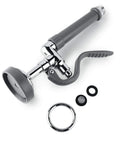 Pre Rinse Sprayer For Commercial Kitchen Sinks With Handle 1.42 GPM High Pressure Dish Spray Head Chrome finish