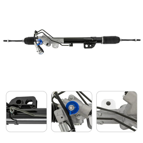Power Steering Rack and Pinion Assembly for 2009 2010 Nissan Murano Hydraulic Replacement 26-3082 Direct Bolt On Fit for Smooth Steering and Easy Driving