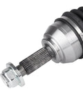 Close-up of Ford Focus Front Right CV Axle Assembly 2000 To 2011 Passenger Side Drive Shaft Replacement 662144