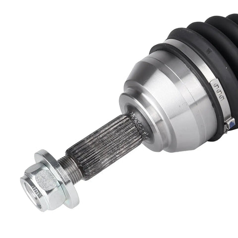 Close-up of Ford Focus Front Right CV Axle Assembly 2000 To 2011 Passenger Side Drive Shaft Replacement 662144