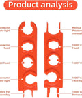 Solar Panel Connector Wrench Kit For MC4 Cables 1000V To 1500V Wrench Easy Assembly Disassembly Tool product analysis diagram