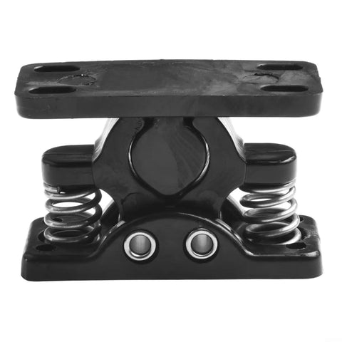Loaded Roller Catch Door Lock Stop Clamp Steel Latch for Cabinets RV Camper Boat Black Finish Heavy Duty Secure Hold