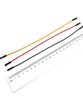 90 Pack Breadboard Jumper Wires Kit 20cm 2.54mm Male Female Multicolor Cables with ruler for Arduino Raspberry Pi Prototyping
