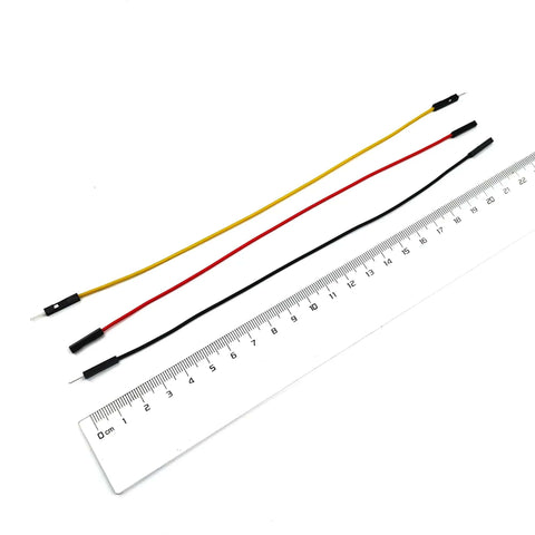 90 Pack Breadboard Jumper Wires Kit 20cm 2.54mm Male Female Multicolor Cables with ruler for Arduino Raspberry Pi Prototyping
