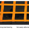 Close-up of Heavy Duty Cargo Lifting Net Built Tough As Nails For Ship Dock Hoisting and Garden Climbing with strong load-bearing capability.