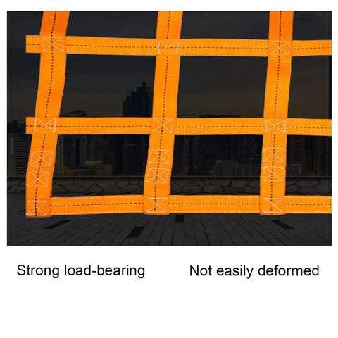 Heavy Duty Cargo Lifting Sling Built Tough With Abrasion Resistant Polyester showing strong load-bearing and durable stitching.