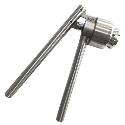 Easy Grip 20mm Manual Crimper Hand Sealing Machine For Aluminum Caps Including 10 10ml Vials Stoppers And Caps Stainless Steel Handheld Capping Tool