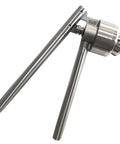 20mm Vial Manual Crimper Hand Sealing Machine with stainless steel construction, side view of portable cap crimping tool.