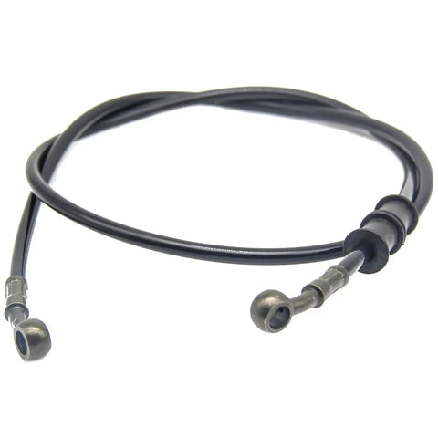 Braided Stainless Steel Brake Hose For Motorcycles And Dirt Bikes, Flexible 120cm Clutch Line, black