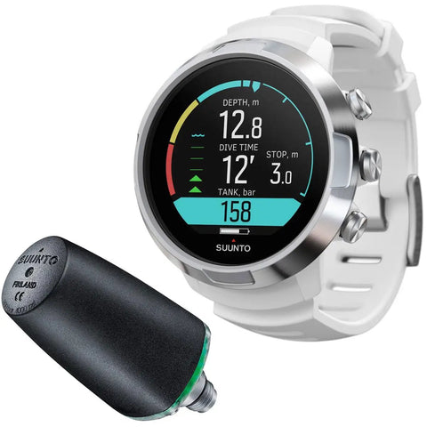 D5 Dive Computer With USB Cable And Pod Pack For Divers 100m Water Resistant Wireless Tank Pressure Vibration Alarms