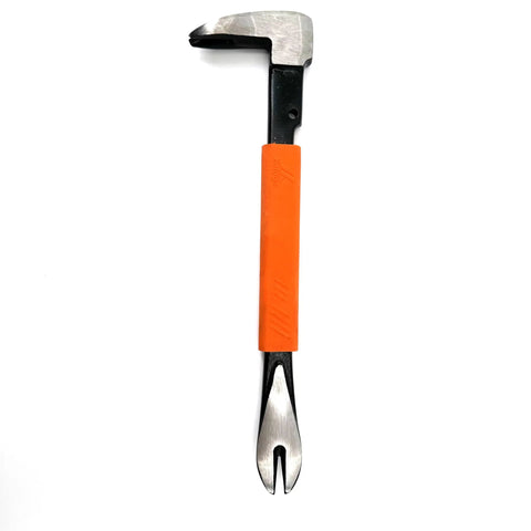 10 Inch Precision Nail Puller Cats Paw Pry Bar With Ergonomic Soft Grip Forged High Carbon Steel Crow Bar Tool for prying and pulling