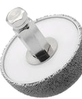 User Friendly Aluminum Anodizing Buffing Wheel Polishing Tool For Rubber Removal And Surface Smoothing, close-up view showing aluminum material and hex bolt.