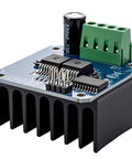 4 Piece BTS7960 43A High Power Motor Driver Module Set For Arduino Projects with heat sink, PWM control, and onboard power indicator