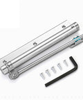 Heavy Duty Aluminum Door Closer With Adjustable Spring And Soft Close Action Rose Gold Hardware No Fuss Easy Install For Interior And Exterior Doors