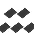 Rectangle Graphite Block Disk Ingot Set Of Five High Purity Graphite Electrode Plate Sheet 30x20x2mm For Melting Casting And Electrolysis Pack Of 5