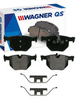 BMW Rear QS Disc Brake Pad Set For 335i 3.0L L6 2007-2013 with Wagner QS box, includes pads and hardware