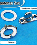 No Sweat Setup Heavy Duty Canvas Twist Lock Fasteners Turn Button Eyelet Studs 40 Sets With Washers for securing outdoor gear.
