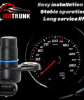 Plug And Play Camshaft Position Sensor For GM Trucks And SUVs, No Hassle Replaces OE 12584079, 213-1557, 2131557, Fits 2004-2007 Cobalt, Colorado, Trailblazer, Canyon, Envoy, Envoy XL, Rainier, Saab 9-7x, Saturn Ion, Easy Install, Solid Reliability, black sensor on speedometer background
